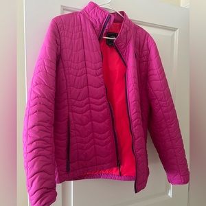 Pink North Face jacket size XL